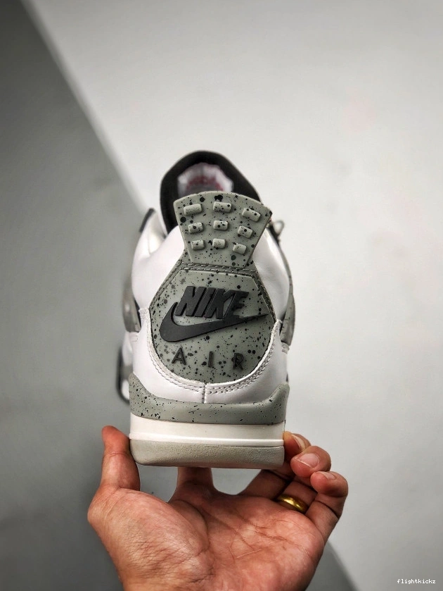 4 White (nike) Cement Air Jordan OG 840606-192 0723